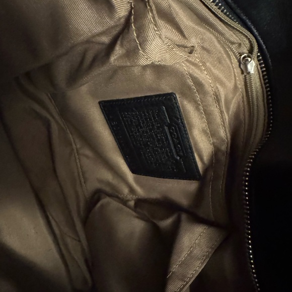 Coach Black Leather tote from early 2000 - Picture 5 of 11